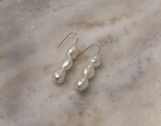 Mila and Me Handmade - 3 Pearl 4cm