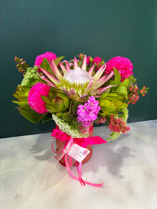 Christmas Bouquet with King Protea