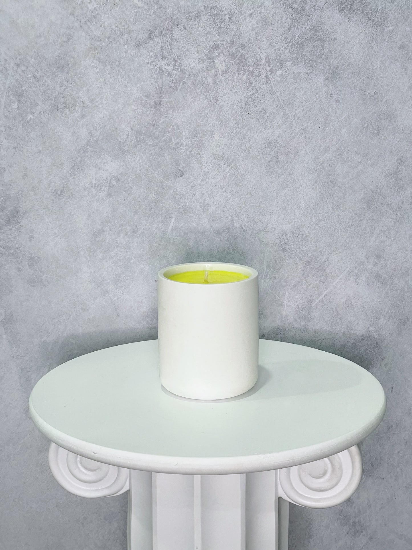 Ceramic White Soy Candle
