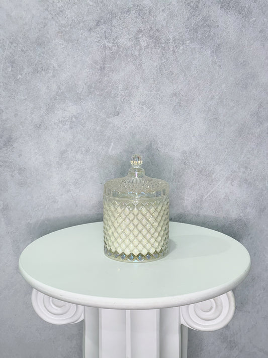 Teardrop Iron Plated Soy Candle