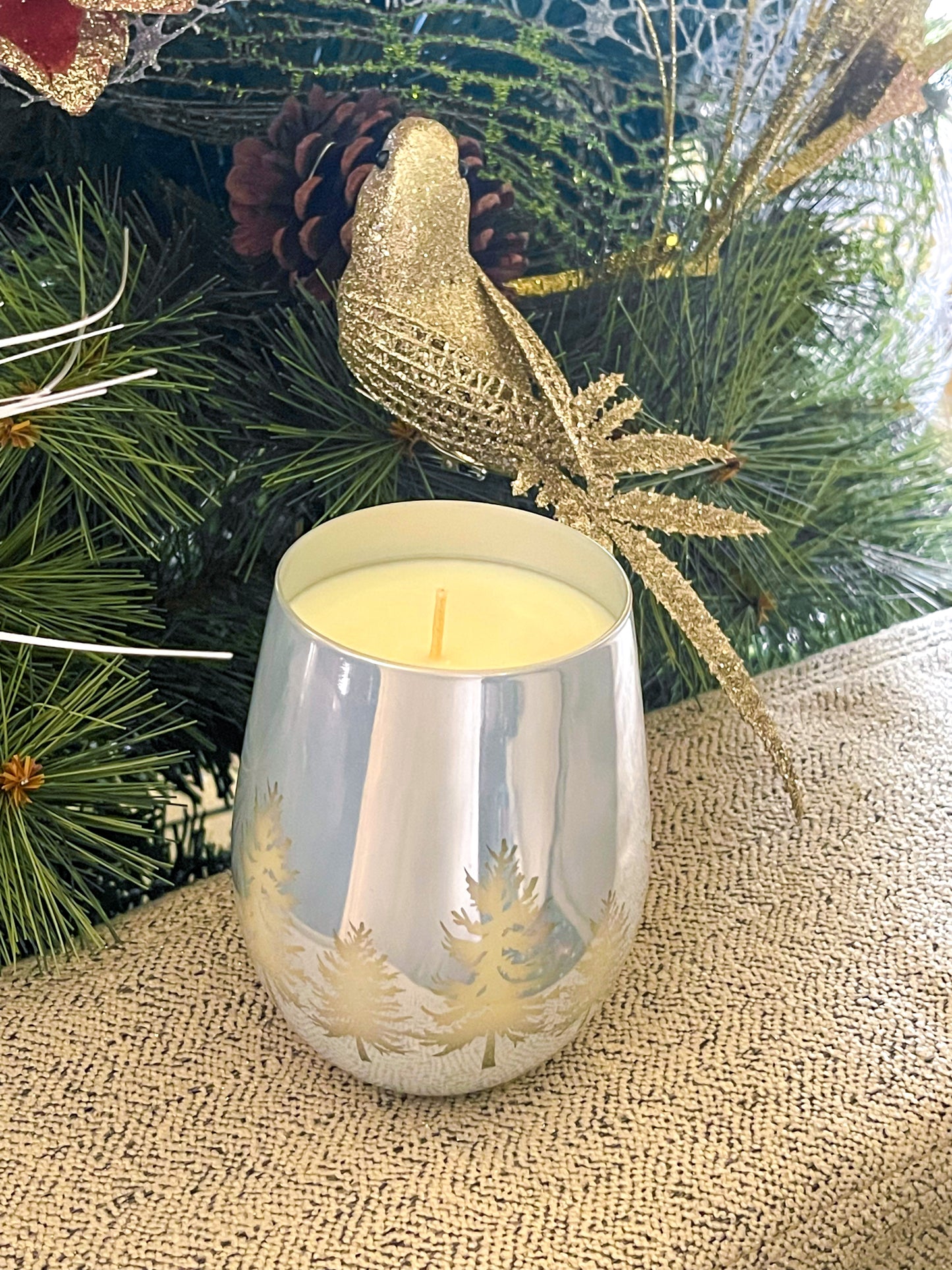 Christmas Candle Milky